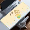 Alfombrilla de Ratón con Teclas de Acceso Rápido, Alfombrilla Extra Grande de Dibujos Animados Lindos para Escritorio de Computadora, Alfombrilla Antideslizante Impermeable de Dibujos Animados y Anime para Teclado