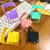 Taburete plegable seleccionado estrictamente soporte para teléfono móvil macarrón silla puede sostener trono de teléfono móvil estante para auriculares soporte perezoso