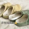 Zapatos Birkenstock Primavera/Verano 2026 Nuevos Antideslizantes Resistentes al Desgaste Diseño Plegado Punta Cerrada Slip-On Gamuza Lazy Slip-Ons para Uso en Exteriores