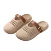 Pantuflas Birkenstock tejidas con calados para mujer, cómodas para caminar, antideslizantes y resistentes a los olores, nuevo modelo de verano 2026 para uso interior y exterior