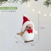 Natal 2026 Anjo Elfo Fofo de Pelúcia Decoração de Árvore de Natal Pequeno Pingente Decoração de Atmosfera Arranjo de Cena