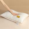 Travesseiro Alto de Veludo Penugem Não Colapsável 48X74cm para Uso em Casa, Dormitório e Pousada, Núcleo de Travesseiro para Proteção do Pescoço, Dormir de Lado