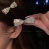 ¡Brillante! Horquilla con lazo de estrella Y2g para mujer, pequeña y exquisita, con flequillo lateral de alta calidad