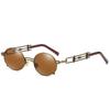 Gafas de Sol Steampunk Jamie 896, Gafas Retro Personalizadas, Gafas de Metal, Gafas de Moda para Hombres y Mujeres