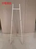 Suporte de Cavalete de Ferro para Casamento Dourado Porta-Retrato Suporte de Casamento Placa de Boas-Vindas Suporte de Exibição de Água Suporte de Exibição de Fotos Suporte para Pintura a Óleo Escandinavo