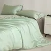 Juego de Cama de Cuatro Piezas Lyocell Tencel, Juego de Seda Helada, Nuevo Modelo 2026, Sábana y Juego de Cama de Tres Piezas