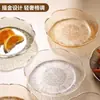 Plato de Frutas, Bandeja de Frutas Secas para Sala de Estar, Uso Doméstico, Mesa de Café, Nuevo Modelo 2025, Lujo Ligero, Bocadillos de Alta Gama, Bandeja de Caramelos de Cristal Premium