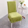 Liquidación de fundas gruesas universales para mesa de comedor y sillas, fundas para taburetes, juegos de cojines para sillas y fundas integradas para asiento y respaldo