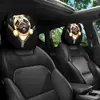 Comercio Exterior de Amazon Halloween Horror Poliéster Funda para Reposacabezas de Coche Resistente a Manchas Resistente al Desgaste Hecho a Medida Envío Directo