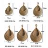 INS Criativo Corda de Cânhamo Parede Gota de Água Ninho de Pássaro Rede Sacola de Rede de Armazenamento de Frutas Tecido à Mão Rede Decorativa de Cozinha Sacola de Rede