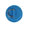 Asa de Anilla en D para Bote Inflable, Tabla de Paddle, Kayak - Accesorios de Material Reforzado de 3 Capas, Anilla en D de Acero Inoxidable, Resistente y Duradero