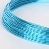 Alambre de aluminio oxidado de color de 1 mm-2.5 mm AliExpress material hecho a mano DIY alambre de aluminio suave adornos artesanales para bicicleta
