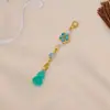 Broche Colgante Forma de Calabaza Estilo Chino Tradicional para Ropa Hanfu y Qipao, Accesorio de Borla Hecho a Mano DIY, Colgante para Ropa