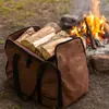 Bolsa de Transporte de Lenha para Exterior Transfronteiriça Bolsa Multifuncional para Armazenamento de Lenha Bolsa Portátil de Tecido Oxford para Lenhador