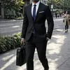 Terno Masculino Slim Fit de Um Botão Formal Disponível em Várias Cores Adequado para Ambiente de Trabalho/Casamento/Entrevista