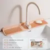 Tapete Drenante de Silicone para Torneira Transfronteiriço para Uso Doméstico, Tapete de Armazenamento à Prova de Salpicos e Antiderrapante para Lavatório e Pia de Cozinha, Atacado