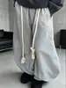 Calça Casual Masculina Estilo Americano de Secagem Rápida para o Verão 2026, Jogger Simples Versátil Fashion com Cordão