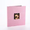 Producto nuevo más vendido en Amazon transfronterizo: Álbum de fotos adhesivo DIY de 18 pulgadas cubierto de tela, álbum de fotos laminado autoadhesivo