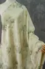Tecido Jacquard Floral Estilo Chinês para Hanfu, Novo Vestido Cheongsam Estilo Chinês, Colete, Tecido Estampado Fluido