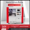 Máquina de corte a laser de fibra pequena automática gravura de metal de vidro equipamento de usinagem a laser CNC de aço inoxidável