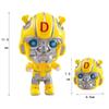 Auténtico Ott Superman Transfigurador Q Bolsillo Transfigurante Robot Muñeca Gashapon Juguete Portátil para Niños Caja de Regalo