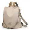 Mochila feminina antifurto, bolsa de viagem casual de grande capacidade niche, mochila Whitegou de alta aparência transfronteiriça da moda