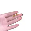 Popular en Xiaohongshu: Aretes de Flor de Cerezo, Aretes de Lujo de Gama Alta de Nicho Color Dorado, Modernos Accesorios para Orejas Florales, Regalos al por Mayor