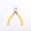 Mini alicate 5 polegadas alicate de bico fino alicate de bico redondo torno para desencapar fio de aço elétrico alicate para enrolar joias feito à mão DIY