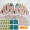 Verano 2021 Nuevos Stickers Franceses para Pies Stickers Nail Art Stickers Completos Bronceado Japonés Despegables Nail Art Stickers para Pies Stickers Completos