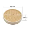 Vaporizador de Bambú Fujian Ningde Vaporizador Huangjia Vaporizador de Bambú Vaporizador de Cajón Cajón Natural Bambú Nanzhu Tejido a Mano Puro Hogar Comercial