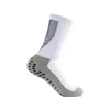 Calcetines de Fútbol para Hombre de Altura Media para Adulto Engrosados con Puntos de Silicona Antideslizantes Base de Toalla Calcetines Amortiguadores Absorbentes de Sudor Transpirables Calcetines de Algodón
