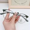H6615 nuevo marco ovalado personalizado marco de cejas para negocios marco simple para gafas de luz anti-azul se puede equipar con marco para gafas de miopía