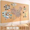 Mapa de Fieltro Pared de Fotos de Viaje Tarjeta Perforada de Huella Dactilar Marcador de Mapa de Viaje Tablero de Fieltro para Pared Pegatinas de Pared Tablero Decorativo para Sala de Estar