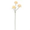 Flores Artificiales de Rosa y Peonía para Bodas Blancas Transfronterizas Decoración de Salón de Bodas Flores Falsas Adornos de Ramo Decorativo de Rosa