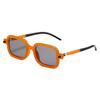 Nuevas gafas de sol cuadradas artísticas retro de tiro callejero transfronterizo de moda europea y americana, gafas de sol antiazules INS modernas transfronterizas