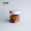 Botella de plástico transparente de 150 ml frasco para envolver regalos frasco sellado grado alimenticio para mascotas frasco de plástico para frutos secos caja de plástico redonda