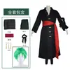 Cosplay de One Piece Cosplay do Zoro Fantasia do Luffy Zoro Sanji Yukata Kimono Fantasia Cosplay Estilo Japonês