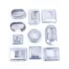 Accesorios Decorativos para Vallas de Acero Galvanizado Cubierta Decorativa Cubierta para Pie de Escalera Cubierta Dividida Base Cubierta para Poste de Barandilla de Hierro Forjado Cubierta para Maceta Cubierta Fea