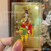 Atacado do Fabricante de Cartões Budistas, Manjushri, Cartões Dourados de Guanyin, Cartões Portáteis dos Cinco Senhores e Cartões de Amuleto
