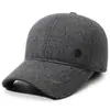 Gorra de Béisbol de Invierno para Hombre, Exterior, Felpa Gruesa, Protección para Orejas, Pico de Pato, para Personas de Mediana Edad y Mayores, Protección contra el Frío, Calidez