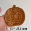 Posavasos de Ramo de Rosas Hecho a Mano Terminado Crochet de Lana Cambio de Taza Ramo de Mano Regalo Creativo Posavasos de Flor Tejida