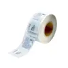 Fabricantes hechos a medida todo tipo de autoadhesivo transparente autoadhesivo impresión color rollo autoadhesivo pegatinas etiquetas de marca