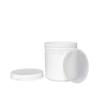 Bote de Plástico de 500ml Barril Vertical Barril Dispensador de Tinta Botella de Boca Ancha Máscara Facial Sellado Bote Redondo