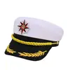 2025 Nuevo Primavera y Verano Fiesta de Rendimiento Escenario Yates Gorra Azul Marino Marinero Capitán Exterior Gorra para el Sol