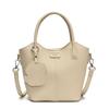 2026 Nueva Moda Coreana Bolso Cubo Estilo Cesta Versátil Bolso de Mano Textura Granulada Simple Bolso de Hombro Moderno