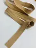 Tira de cinta de espiga de color de 2 cm para atar tira de cinta ancha cinta tejida de algodón tira de cinta de ribete de tejido cinta tejida de color natural