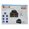 RX-977S nuevo altavoz bluetooth portátil panel solar portátil radio para el hogar AM/FM/SW