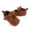 Zapatos de Princesa Bajos con Lazo para Bebé de Primavera y Otoño Zapatos para Bebé Suela Suave Zapatos para Niños Pequeños Venta al por Mayor 2762