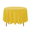 Mantel Desechable Color Sólido Mantel de Boda Restaurante Mesa de Comedor de Restaurante Mesa Cuadrada Mesa Redonda Mantel Mantel para Mesa Redonda