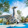 ¡Guau!, Tobogán Grande de Acero Inoxidable, Equipo de Diversión al Aire Libre, Parque Infantil al Aire Libre, Instalaciones de Diversión No Motorizadas al por Mayor